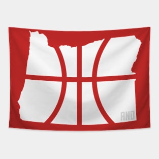 Portland Basketball Tapestry