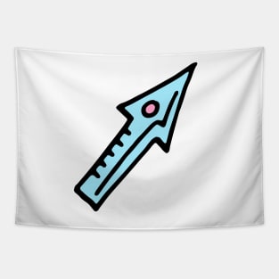 Baby Blue Arrow Tapestry