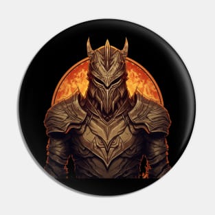 Tamriel Guardian: Elder Scrolls Knight Pin