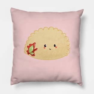 Cute ravioli pasta III Pillow