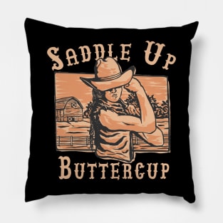 Saddle Up Buttercup, Pillow