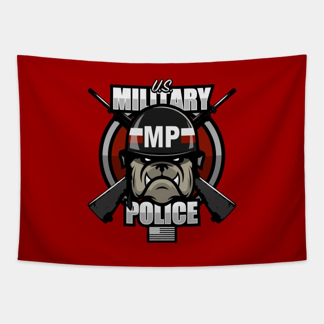 US Military Police Tapestry by TCP