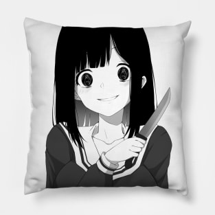 Crazy Anime Girl Pillow