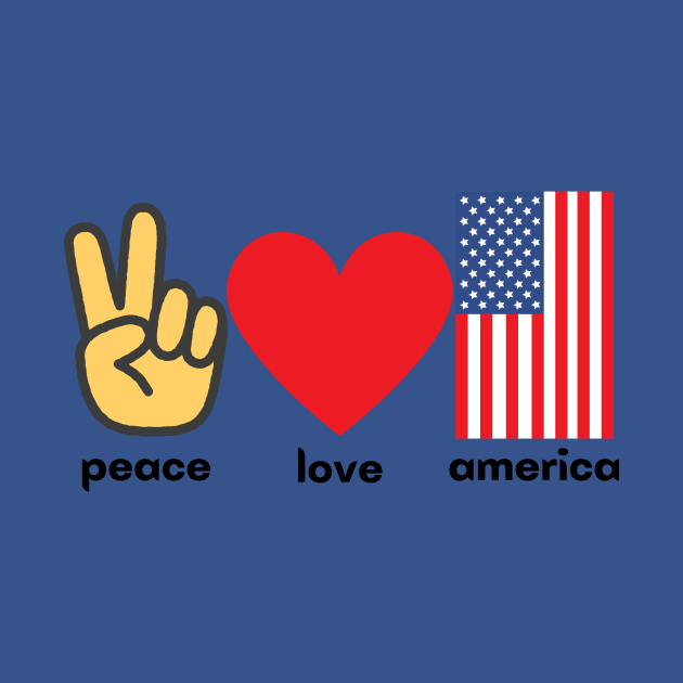 peace love america by SpoonyGallery