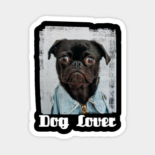 Vintage Dog Lover Magnet