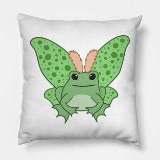 Moth Frog Pillow