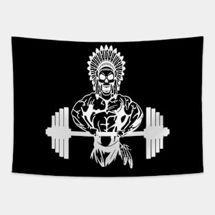 Indian Dumbbells Native American Tribe Muscle Workoutnative American Tapestry