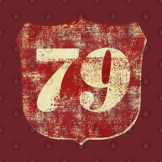 79 Vintage Retro Emblem by SpacePodTees