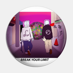 Skate Addict motivational aesthetic Pin