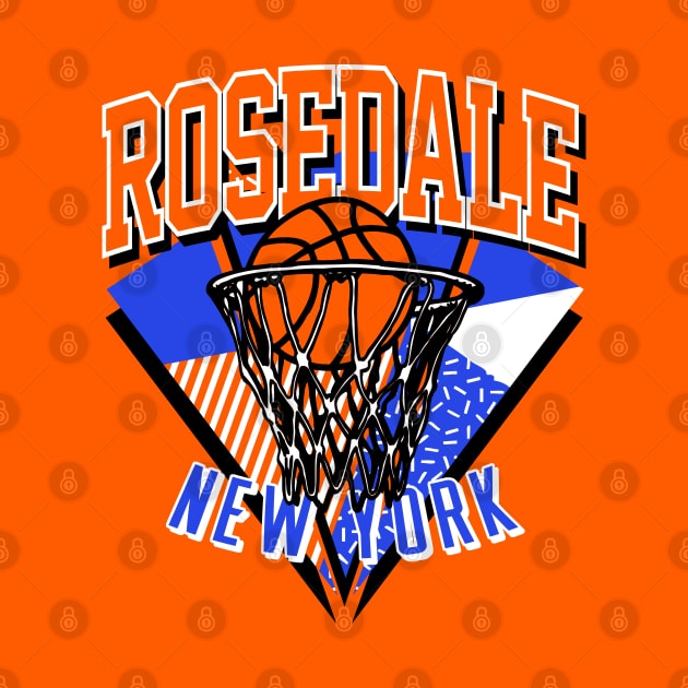 Rosedale New York Basketball Throwback by funandgames