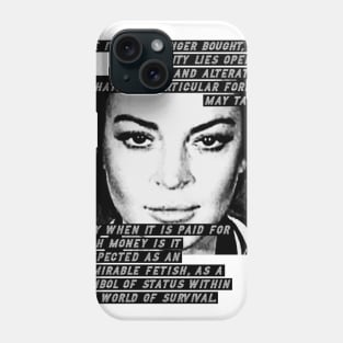 Situationist Lindsay Lohan Phone Case