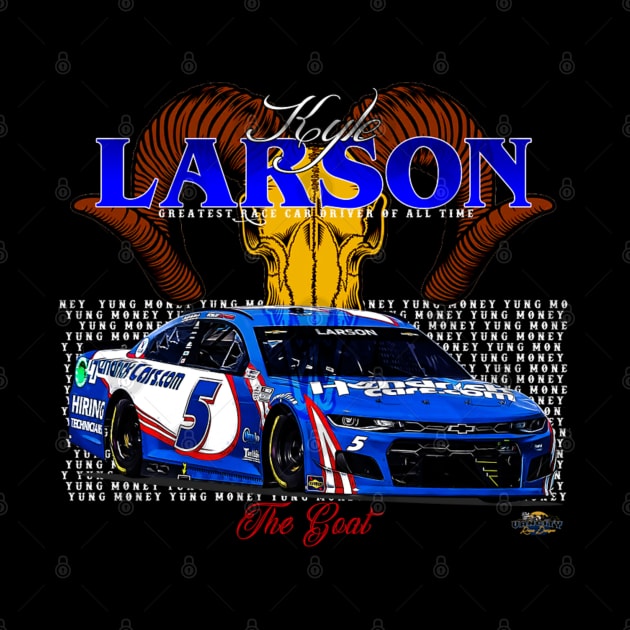 Kyle Larson The Goat by stevenmsparks