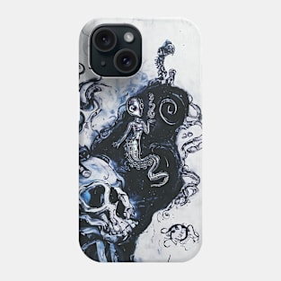 Skull and Squid Phone Case