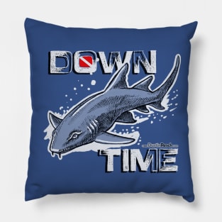Shark Dive: Down Time Pillow