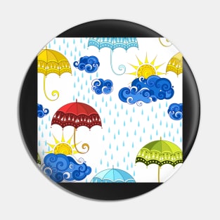 Fairytale Weather Forecast Print Pin