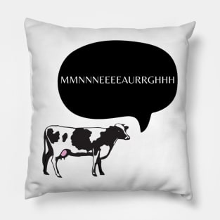 Beef and Diary Network Michael Banyan’s cow noise Pillow