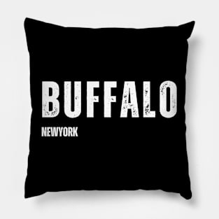 Buffalo New York Pillow