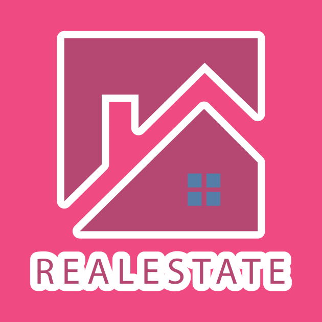 Creative Real Estate Sticker logo design. Property and Construction sticker logo design. Homes logo concept Real estate service and Growth house icon logo by AlviStudio