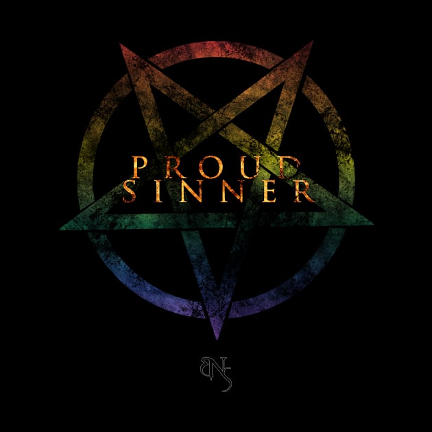 Proud Sinner (gay pride) by PrissBNS