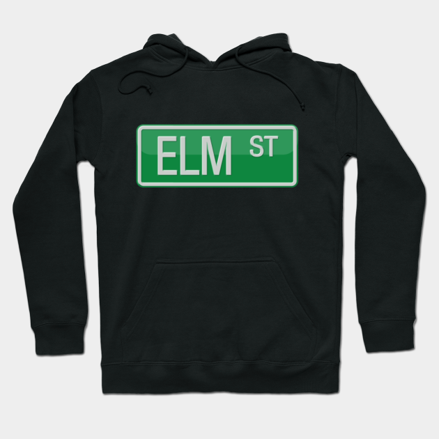 reapolo Elm Street Road Sign Hoodie | Elm-street