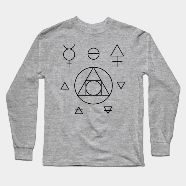 Long T-Shirt Alchemy - Opus Sleeve TeePublic Magnum - |