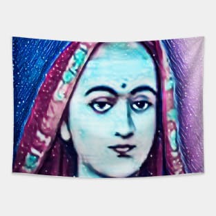 Adi Shankara Snowy Portrait | Adi Shankara Artwork 13 Tapestry