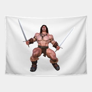 Barbarian-Warrior 15 Tapestry