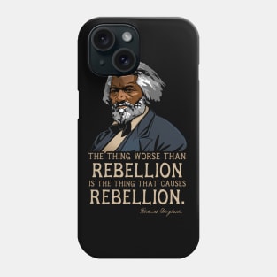 Frederick Douglass Quote Gift for Black History Month Phone Case