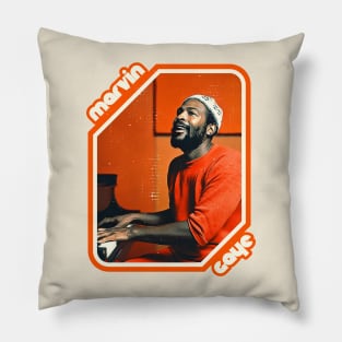 Retro Marvin Gaye Tribute Pillow