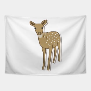 Doe Illustration Tapestry