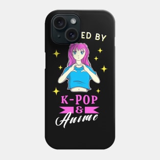 Manga Girl K-pop And Anime Fan Phone Case