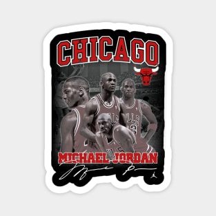 Michael Jordan Chicago Magnet