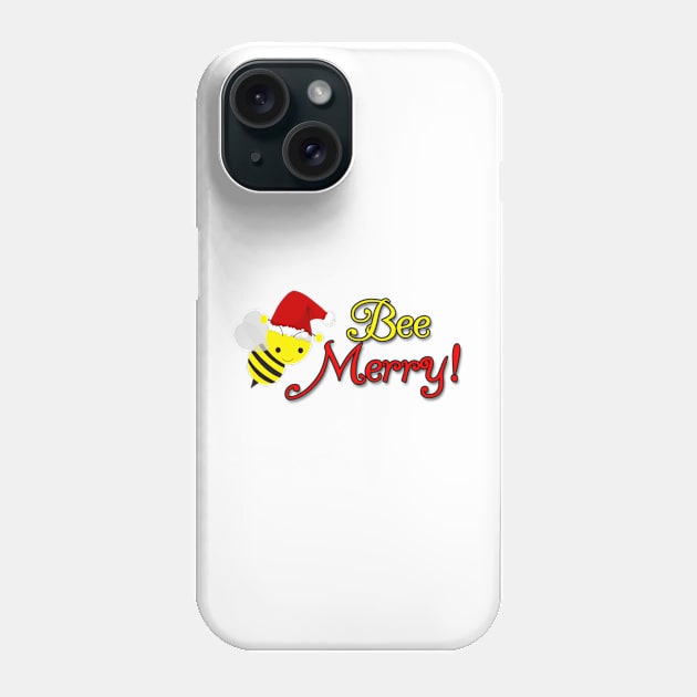 Bee Merry Phone Case by D3monic