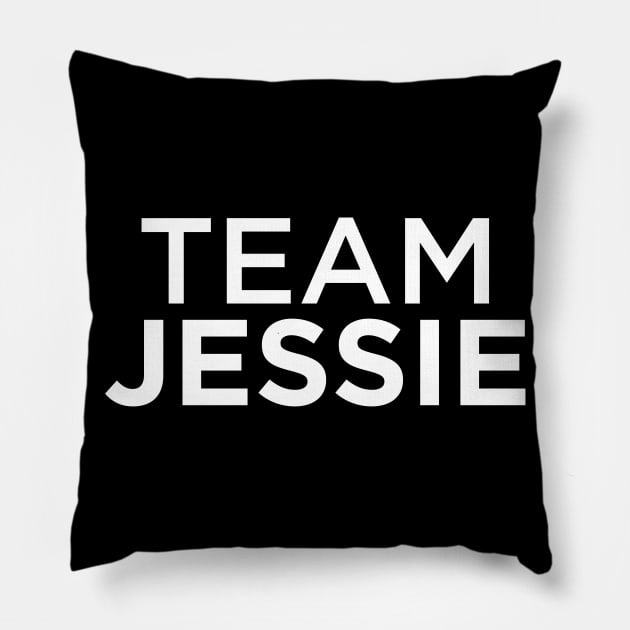 Team Jessie Pillow by JamesCMarshall