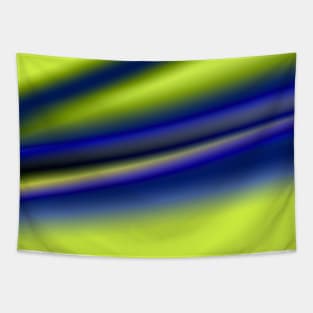 blue yellow green texture art Tapestry