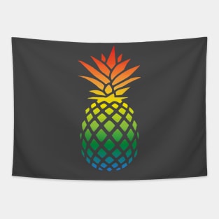 rainbow pineapple Tapestry