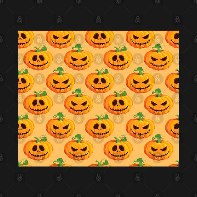 Halloween Pumpkin Orange by DragonTees