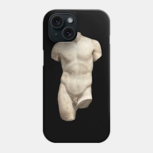 Popular Sculpture Art, Statue of David, Nude Body Phone Case