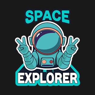 Space Explorer. T-Shirt