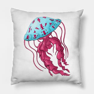 Jellyfish Shirt Pillow