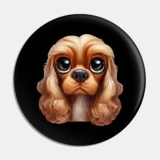 Furtastic Cocker Spaniel Pin