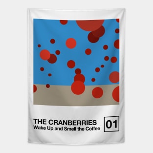 The Cranberries / Minimal Style Graphic Artwork Design Tapestry