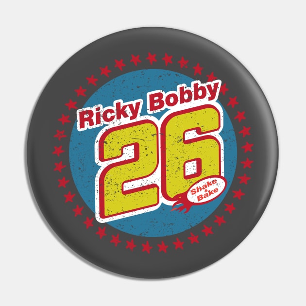 Ricky Bobby 26 Shake & Bake Pin by DavidLoblaw