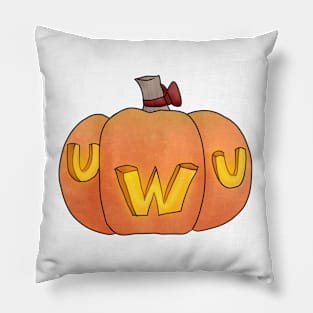 Halloween UWU Jackolantern Pumpkin Kawaii Cute T-Shirt And Others Pillow