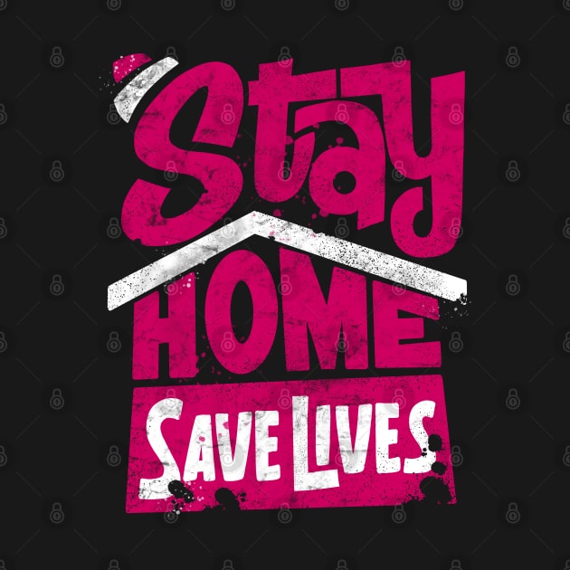 Stay Home Save Lives Tribute to Frontliners by teeleoshirts