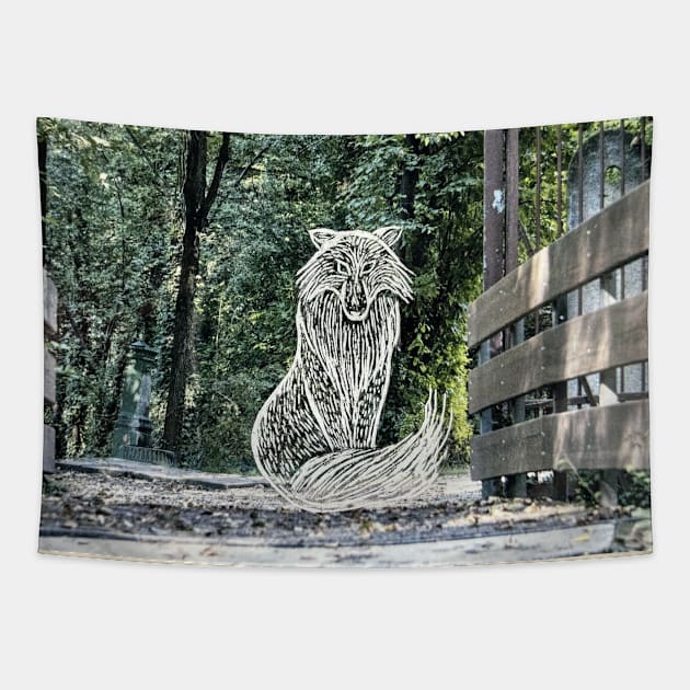 WOLF KEEPER Tapestry by whitegrooveshop