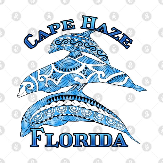 Cape Haze Florida Vacation Tribal Dolphins by macdonaldcreativestudios