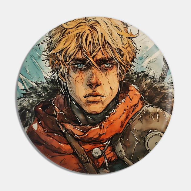 Saga of the Norse: Viking Exploration, Epic Tales, and Anime-Manga Heritage in Vinland Saga Art Pin by insaneLEDP