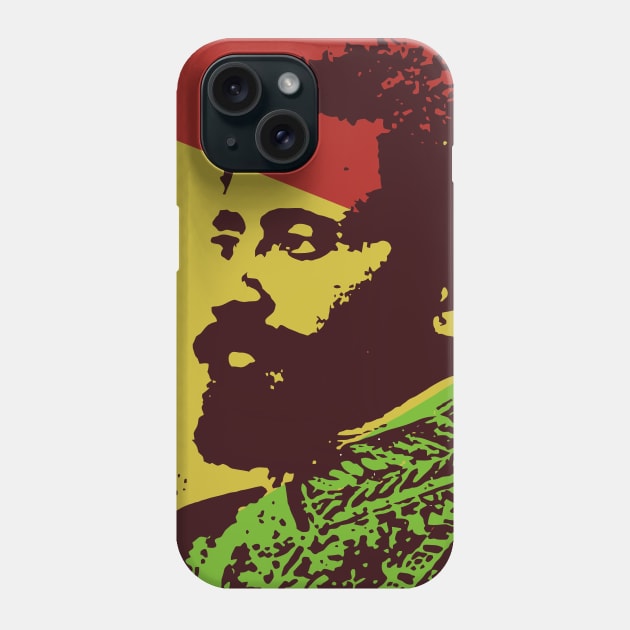 Haile Selassie I Phone Case by VirginiaJDuff