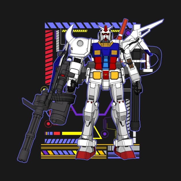 RX-78 Gundam by gblackid